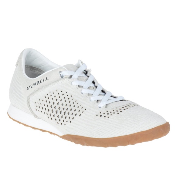 Merrell Shoes - Merrell Beige Civet Sport Breeze Suede Sneaker